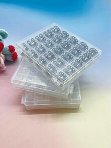 Bobbin Storage Box Set, Compatible With Multiple Sizes Of Sewing Bobbins, Includes Plastic Bobbins, Metal Bobbins, And Empty Boxes - 3 Options Available, Suitable For Home Sewing Machine Accessories Storage - Bobbin Case Set - View 3