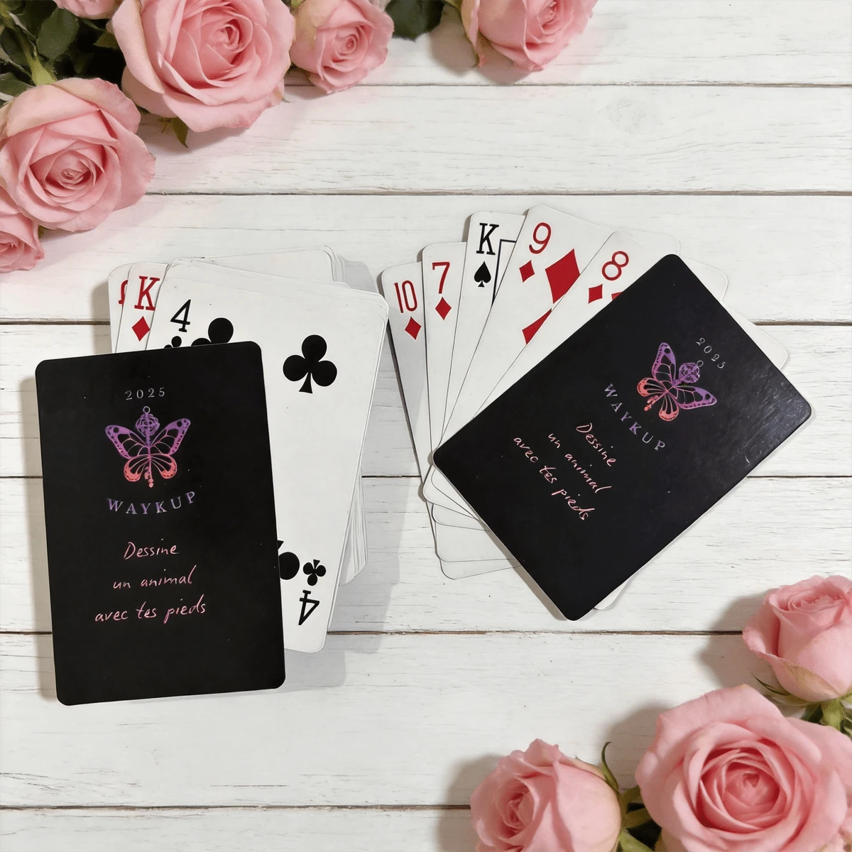 1 Deck Custom Photo Cards] [1 Deck Custom Photo Playing Cards] 1 Deck Custom Photo Playing Cards - Personalized Matte Finish Table Cards For Family Gatherings, Party Favors, Unique Photo Album Alternative, Christmas Poker Game Gift - Sets - View 1