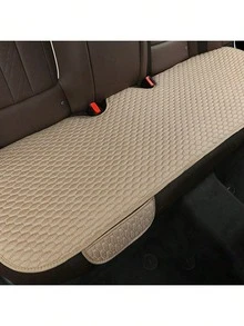 Easypie Selection 汽車座椅墊亞麻坐墊全套，透氣耐用 - 米色 - 查看 16