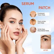 EELHOE Dissolving Hyaluronic Acid Patches For Under Eye And Nasolabial Fold,  Face Mask Provides Deep Hydration And Firming, Gentle And Non-Irritating, Can Be Used Overnight, Suitable For Men And Women Daily Skincare - Dissolving Microcrystal Hyaluronic Acid Patches - 查看 4