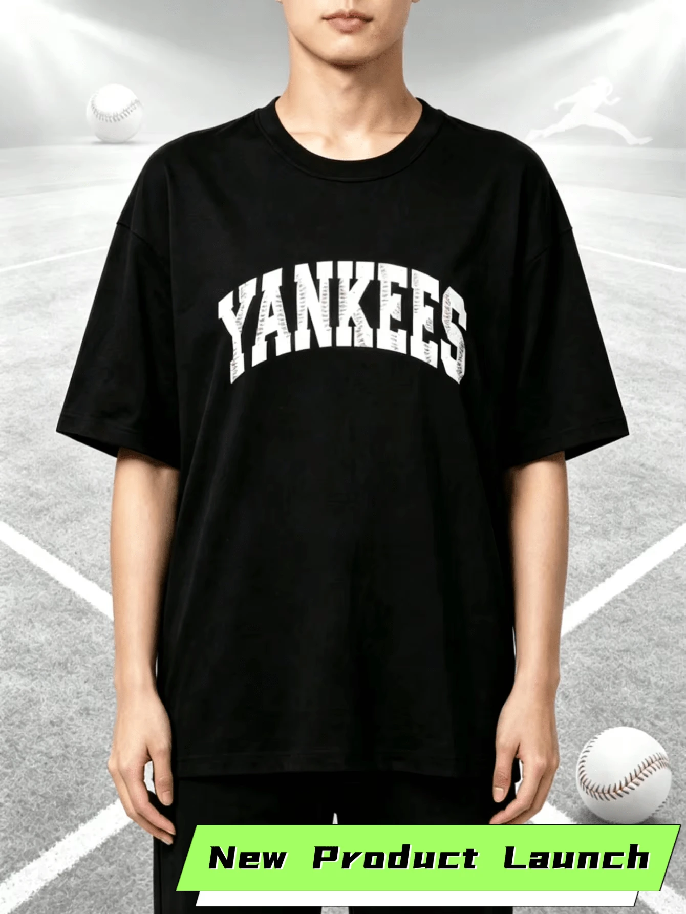 Men Outdoor Tees & Tanks - Black - View 1