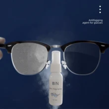 2,1pcs Anti-Fog Cleaning Spray, Can Clean Glasses, Rearview Mirrors, Windows, Car Windows, Etc., Solve The Trouble Caused By Fog - Liquid - View 2