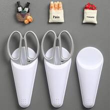 1 buah Rak Penyimpanan Gunting Magnetik - Rak Penyimpanan Plastik Magnetik, Rak Alat Dapur Hemat Ruang, Cocok untuk Gunting, Peralatan Makan, dan Dekorasi Kulkas Anda, Desain Sederhana, Konstruksi Tahan Lama, Penting untuk Penggunaan di Rumah - MultiWarna - View 3