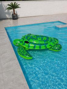 OBOVAY 1pc A Floating Raft Of Inflatable Sea Turtles With Handles(1.75*1.75*0.35m), Durable PVC Material, Suitable For Outdoor Surfing,Inflatable Pool Floats,Pool Inflatable,Holiday Essential - Multicolor - View 5