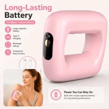 GENAI Mini Body Massager, Wireless Portable Fascia Massage Device, Handheld & Wearable Massager, Rechargeable Compact Muscle Relaxation Tool For Arms, Waist, Legs, Home Fitness Daily Care, Gift For Women & Girls - Multicolor - View 6