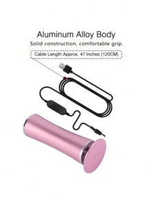 电动脚锉，电动去茧器，可调速电动修脚工具，附带 60 张替换砂纸，适合男性和女性去除脚上的茧和硬皮 - 粉色 - 查看 4