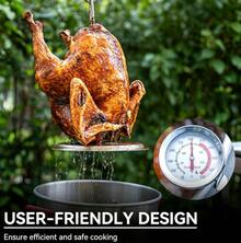 9-Piece Outdoor Turkey Fryer & Seafood Boiler Set, 30QT & 10QT Aluminum Stock Pots With 50,000 BTU Propane Burner Stand, Complete Kit For Backyard Crawfish Boil, Deep Frying, Steaming - Silver/Black - View 2