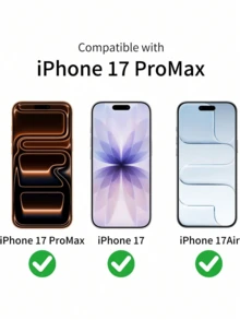Set 2 Buah Pelindung Layar Kaca Tempered untuk Privasi dan Perlindungan Privasi, Kompatibel dengan iPhone 17 Pro Max, Kaca Tempered Anti Ledakan Dua Lapisan 9H, Tepi Hitam Sablon, Mudah Dipasang, Tahan Gores, Kompatibel dengan iPhone 17 Pro/17 Air/17/16 Pro Max/16 Pro/16 Pro/16 Plus/16 E/15/14/13/12/11, Cocok untuk Penggunaan Sehari-hari, Kantor, dan Rumah. [Versi Internasional, Bukan Versi Lokal] - MultiWarna - View 3