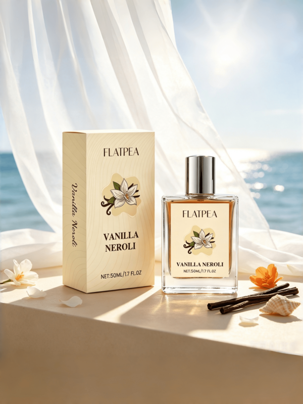 1pc 50ml Vanilla & Orange Blossom Premium Fragrance Spray, Home Aromatherapy Fragrance Spray, Air Freshener, Long-Lasting Fresh & Charming Natural Scent Spray And Deodorizer, Leak-Proof, Home Decor, Holiday Essential, Perfect For Christmas, Valentine's Day, Party, Halloween, Business Travel, Holidays, Parents, Couples, Friends Birthday Gift