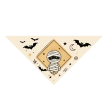 Halloween Pet Bandana, Adjustable Spooky Cute Pumpkin & Ghost Pattern Dog Scarf, Soft Breathable Cat Collar, Suitable For Small, Medium, Large Pets For Holiday Parties And Daily Wear - Multicolor - View 8