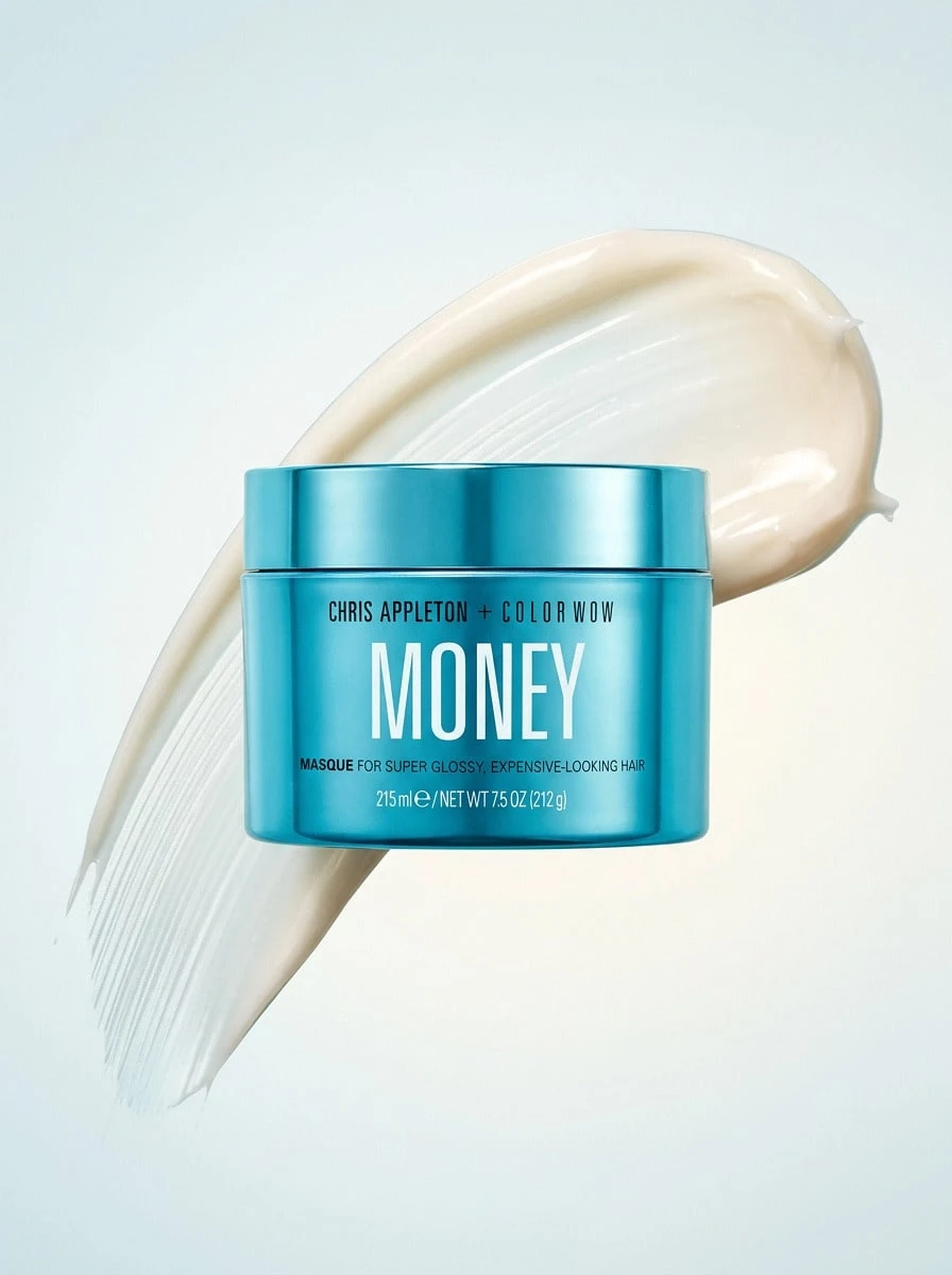 Color Wow Money Masque 7.5oz/215ml – Deep Conditioning Treatment For Super Glossy And Expensive-Looking Hair, Hydrating Sea Kelp Formula, Intensive Repair For Dry And Damaged Strands, Professional Salon Results - Multicolor - View 1