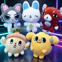 DELUSTA Móc khóa búp bê bông phong cách Hàn Quốc phiên bản Q dễ thương Zhang Hao Ricky Yujin Kim Gyuvin, phụ kiện treo túi xách balo, trang trí treo ô tô, trưng bày bàn làm việc, quà sinh nhật cho bạn bè, bộ sưu tập fan - Nhiều màu - Xem 3