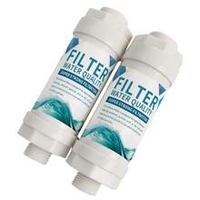 Filtro de cabezal de ducha para baño en el hogar, cartucho de filtro de algodón PP, purificador de agua, accesorio prefiltro universal para ducha, calentador de agua, bañera, cabezal de ducha, grifo de agua, filtro para eliminar el cloro - Purificador de agua versión mejorada - Ver 4