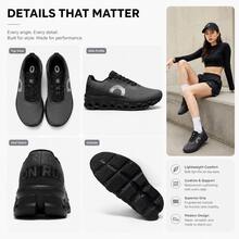 On Running Cloudmonster 2 Little Monster 2nd Generation Comfortable Height-Increasing Cushioning Men's And Women's Sports Running Shoes - Little Monster 2nd Generation Iron Black - View 7