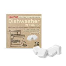 Dishwasher Degreasing Cleaning Tablets, Household Dishwasher Kitchenware Stain And Scale Removal Effervescent Tablets, Help Remove Grease And Residue From Tableware, Gift For Family And Friends - Solid State - View 3