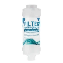 Filtro de cabezal de ducha para baño en el hogar, cartucho de filtro de algodón PP, purificador de agua, accesorio prefiltro universal para ducha, calentador de agua, bañera, cabezal de ducha, grifo de agua, filtro para eliminar el cloro - Purificador de agua versión mejorada - Ver 2