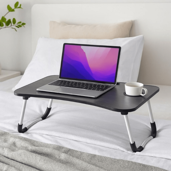 Mesa Portátil Dobrável para Notebook Multiuso, Para Cama, Sofá, Home Office e Tablet
