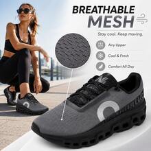 On Running Cloudmonster 2 Little Monster 2nd Generation Comfortable Height-Increasing Cushioning Men's And Women's Sports Running Shoes - Little Monster 2nd Generation Iron Black - View 8