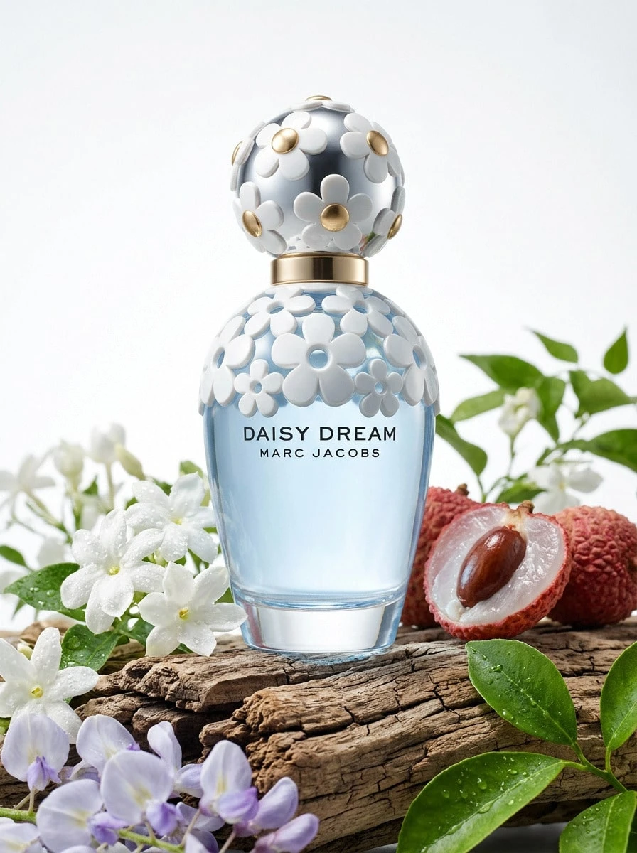 Marc Jacobs 雏菊之梦淡香水喷雾女士EDT香水 1盎司/30毫升 1.7盎司/50毫升 3.4盎司/100毫升 轻盈梦幻纯净女友妻子母亲朋友生日毕业派对旅行露营户外学校校园旅行节日周年纪念秋季万圣节秋季造型 甜美风格 - 夢境淡香水 - 查看 1