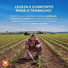 Conjunto Protecao Contra Herbicidas Agrotoxico Pulverizacao - Marrom - Visão 5