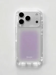 Y2K Premium Transparent Gradient Candy Color Soft Phone Case, Compatible With IPhone 17 Pro Max 17 Pro 16 Pro 16 Pro Max 15 Pro Max 15 Pro 14 Pro Max 14 Pro 13 Pro Max 14 15 16 Plus 15 17 13, Cute Summer Macaron Style Phone Case - Blend Purple - View 3