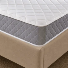 eXtreme Comfort Spring Coil Diamond Grey Essentials Mattress Foam Free Spring Coil, Plush Feel, Cool Touch Plus Sleep Surface, 20cm Deep, Grey, Maximum Value - Grey - View 6