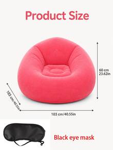 Outdoor Garden Bean Bag Chair, Inflatable Leisure Sofa (Requires Inflation, Air Pump Not Included), Comfortable Leisure Seat, Suitable For Patio, Backyard, Lawn, Camping And Poolside Use, Bean Bag Chair, Hiking Essential, Sofa, Bean Bag, Camping Chair - Multicolor - View 8
