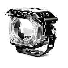1 pieza Faro LED Heyword diseñado para uso en exteriores, proporciona luz alta, luz baja, efecto de parpadeo y función de ojo de diablo, soporte ajustable. Adecuado para motocicleta, bicicleta eléctrica, scooter, baterías no incluidas - 1 pieza - Ver 13