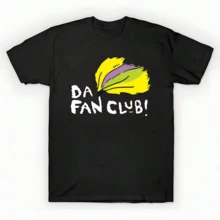 Serie de Camisetas Familiares de Argentina - ¡Da Fan Club!Inside J, Camiseta Estampada Oversized Unisex, Negra Sólida, Casual, con Diseño Gráfico, Verano - Negro - Ver 1