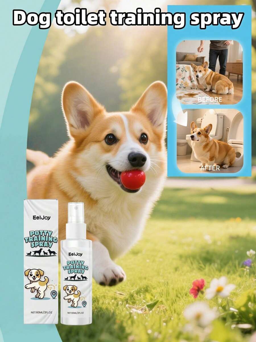 Dog Toilet Training Spray, Daily Training Dog Designated Spot Toilet Positioning Guidance Spray