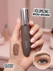 KIKO Milano Maxi Mod Colour Mascara 02 Brown 12 Ml - 02 Brown - View 1