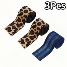 1Pc/2/3/4/5Pcs Waist Extender Tool For Jeans And Skirts - Elastic Waistband Extension Buckle Adjuster, Waist Expander, Suitable For Pants, Skirts, Elastic Waistbands (Leopard Print, Blue) - Multicolor - View 11