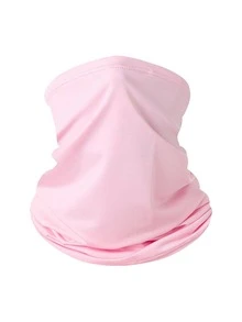 1pc Or 2pcs Or 3pcs Unisex Solid Color Balaclava Sun Protection Face Mask Neck Gaiter, Suitable For Daily Outings, Hiking, Vacation, Fishing, Cycling And More - Multicolor - View 6