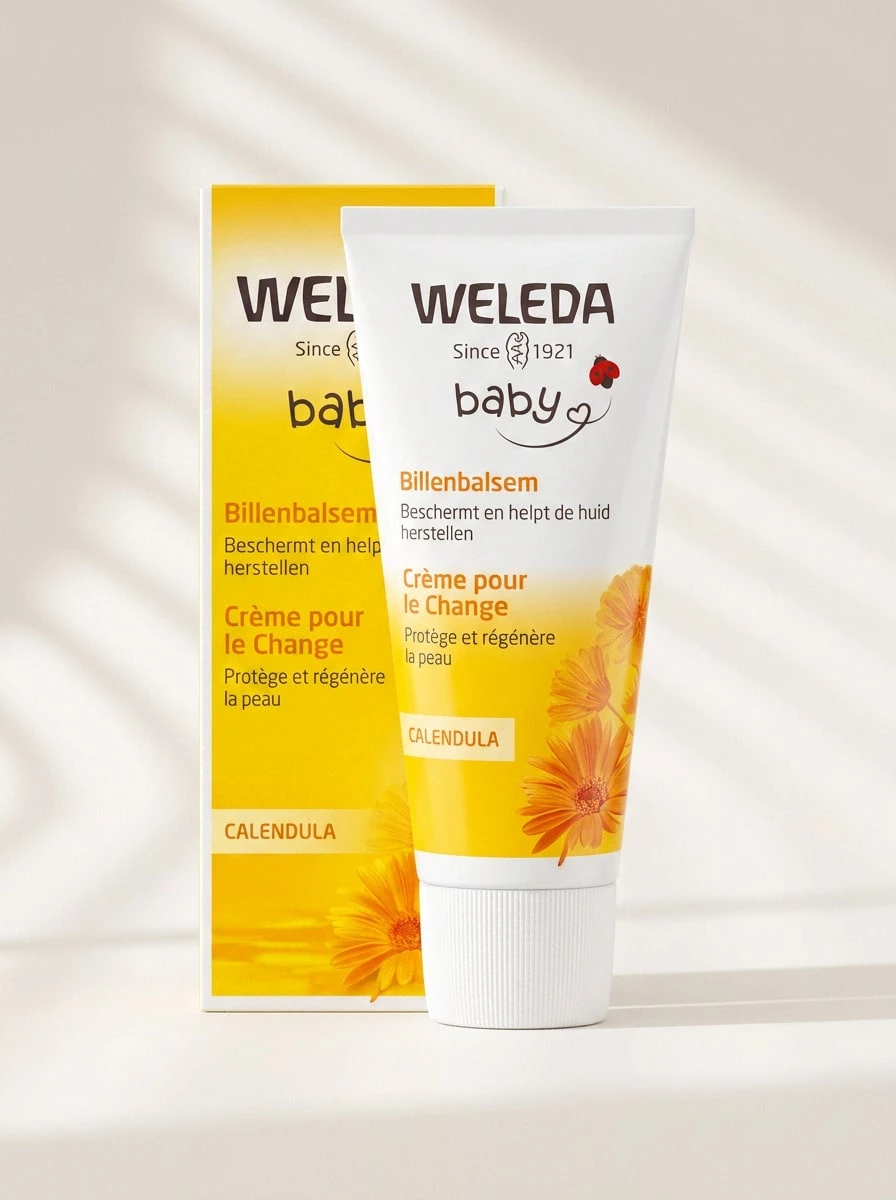 Weleda Calendula Nappy Change Cream 2.8oz/81g – Diaper Rash Cream, Soothing, For Newborns, Calendula, Suitable For Diaper Changes - Multicolor - View 1