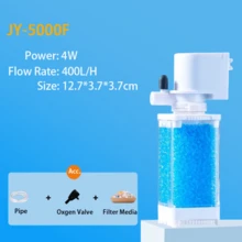 Underwater Aquarium Filter For 32-120L Fish Tank Water Purifier Oxygen Maker - 過濾器 - 查看 9