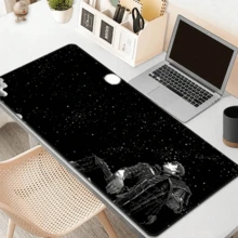 Anime Starry Sky Extra Large Mouse Pad, Gaming Desk Mat, Large Keyboard Pad, Washable, Rubber Non-Slip Base, Edged Design, Gift Mouse Pad, Desktop Protector, Study Desk Mat, Multiple Sizes Available, Computer Keyboard Pad, Laptop Pad - Anime Starry Night - View 10
