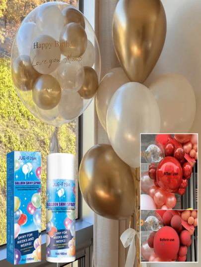 Aerosol Balloon Spray, Long-Lasting Glossy Texture Surface Coating, Anti-Oxidation And Anti-Fading