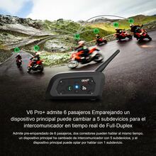 Helmet Headsets - V6 Pro-2 - View 7