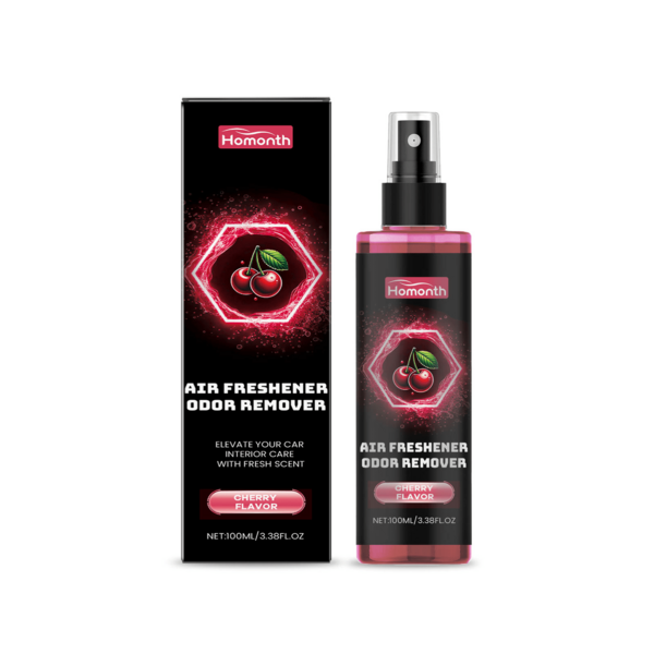 Homonth Ambientador para Auto con Aroma a Cereza, Fragancia para Auto, Desodorante, Spray Desodorante para Inodoro y Uso Doméstico G6ZJ