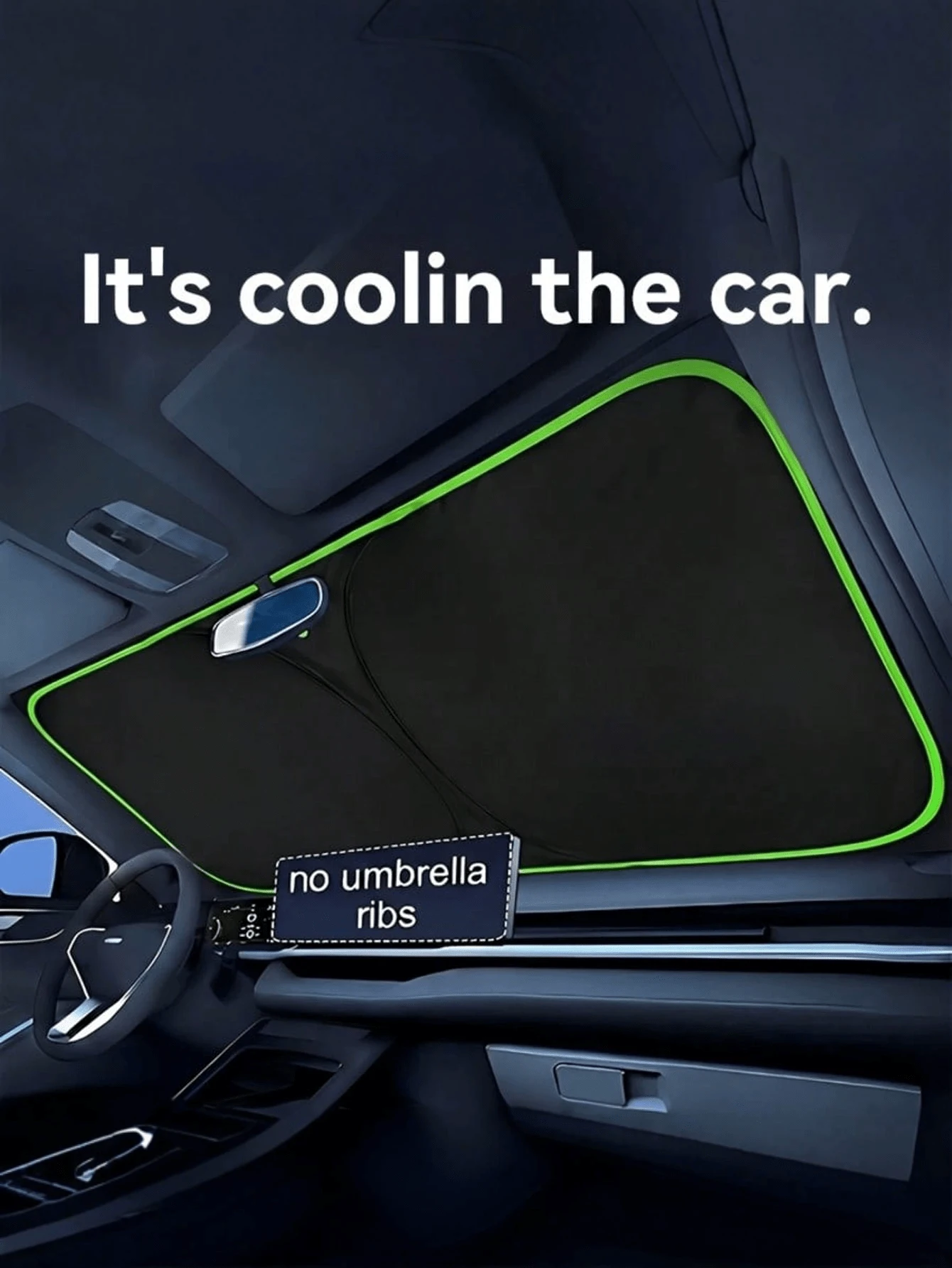1pc Car Sunshade, Universal Car Decor Accessory, Side Window Sunshade, Front And Rear Window Sunshade, UV Protection Sunshade, Mosquito Proof Heat Insulation, UV Protection Glass Sunshade Mesh, Reflective Sunshade, Window Film Protection, Foldable Car Windshield Sunshade Umbrella, Windshield Snow Cover Set, Foldable Heat Insulation Sunshade, Front Windshield Sunshade, Summer Essential, Car Sunshade Umbrella, Suitable For Most Vehicles, Easy To Store, Heat Insulation, Car Accessories, Car Accessories, Blind For Window, Car Sunshade, Sun Shade - Multicolor - View 1