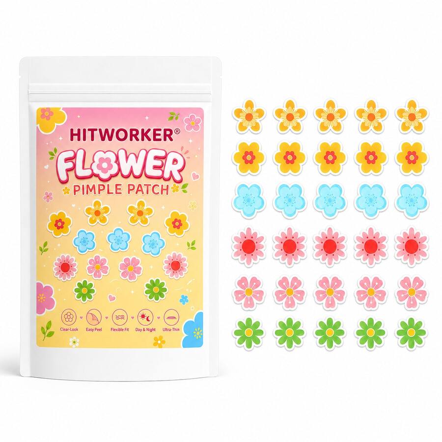 150/240/360PCS Invisible HydrocolloidPatches Blemish And Pimple CoverStickers For The Face, Gentle And Non-Irritating - One Size Fits All - View 1
