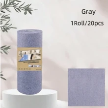 50/20/1pc Reusable Cleaning Cloth Household Kitchen Microfiber Towel Roll Dish Cloth Paper Towel Replacement Microfiber Cleaning Cloth Roll (25cm*25cm/9.84in*9.84in) - Multicolor - View 16