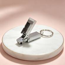 Cortador de Unhas Mini Dobrável de Aço Inoxidável, Cortador de Unhas Portátil de Peça Única, Ferramenta de Cuidados com as Unhas, Suprimentos de Manicure, Ferramenta de Manicure, Volta às Aulas, Unhas, Ferramenta de Prensagem de Unhas, Presente ou Uso Pessoal - Multicolorido - Visão 12