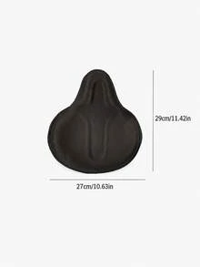 Say Goodbye To Cycling Discomfort! This Comfortable Bicycle Seat Features A Thickened And Widened Design With Excellent Shock Absorption And Durability, And Is Easy To Install. Suitable For Various Bicycles, Including Mountain Bikes And Standard Bicycles. - Multicolor - View 12