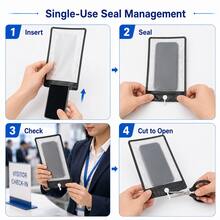 50-Pack Anti-Photography Phone Pouches | PE Material For Private Parties, Weddings, High-End Conferences, And Fashion Shows - Ideal For Factory Privacy Protection And Confidentiality - View 4