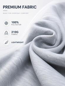 Men's Lightweight Milan Letter Print Hoodie & Pants Set, Casual 2-Piece Outfit With Pockets And Drawstring Waist For Spring And Fall - Light Grey - View 3