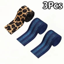 1Pc/2/3/4/5Pcs Waist Extender Tool For Jeans And Skirts - Elastic Waistband Extension Buckle Adjuster, Waist Expander, Suitable For Pants, Skirts, Elastic Waistbands (Leopard Print, Blue) - Multicolor - View 20