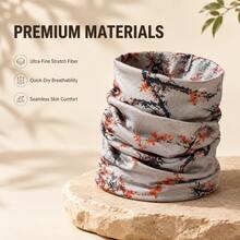 BSKT Multi-Style Printed Seamless Magic Headscarf, Outdoor Store Gym Gift Bulk Purchase, Adult Universal, Machine Washable, Non-Deforming, Quick-Drying, Wear-Resistant, Multi-Use, Sun Protection, Windproof, Hiking, Cycling, Running, Sports, Affordable Multi-Functional Outdoor Accessory Gift - Multicolor - View 8
