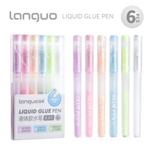 筆狀固體膠 4mm/10mm 多規格 3合1 SGU05 大容量快乾無痕膠筆，適用於手帳與手工藝 - 粗膠水筆 - 查看 4