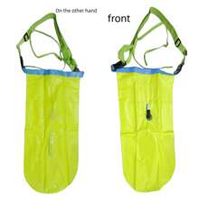1pc Outdoor Swimming PVC Inflatable Life Buoy With Towing Float, Suitable For Swimmers, Triathletes And Divers, Adjustable Waist Belt Design - Multicolor - View 8